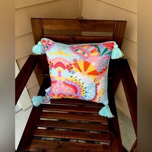 Colorful Pillow NWT